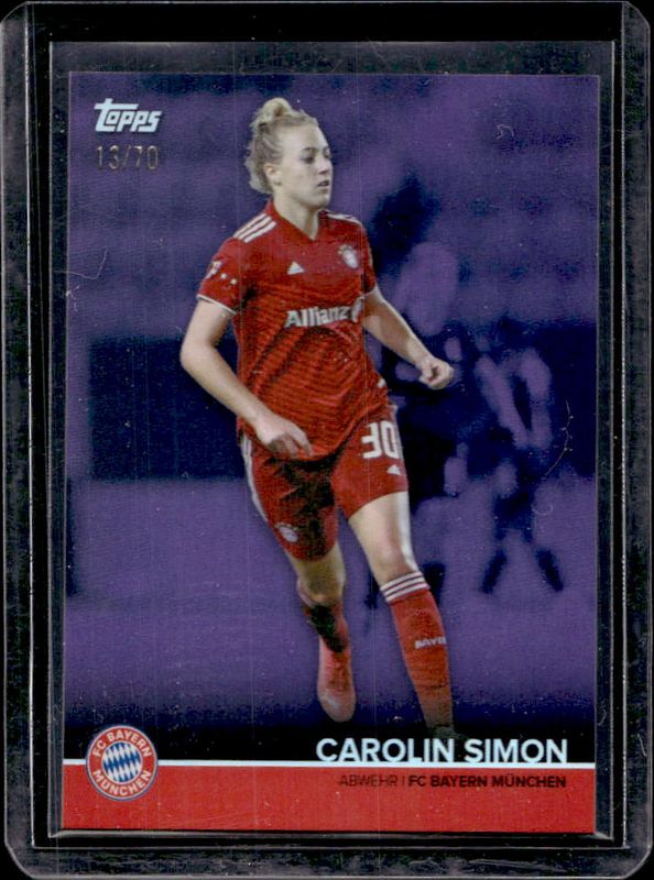 2021 Topps FC Bayern Munchen Team Set #BCW-CS Purple /70