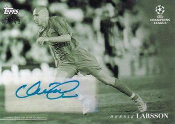 2021 Topps Simplicidad UEFA Champions League #50 Autographs - Green /49