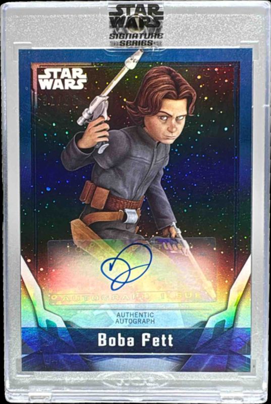 2021 Topps Star Wars Signature Series #A-DL2 Blue /50