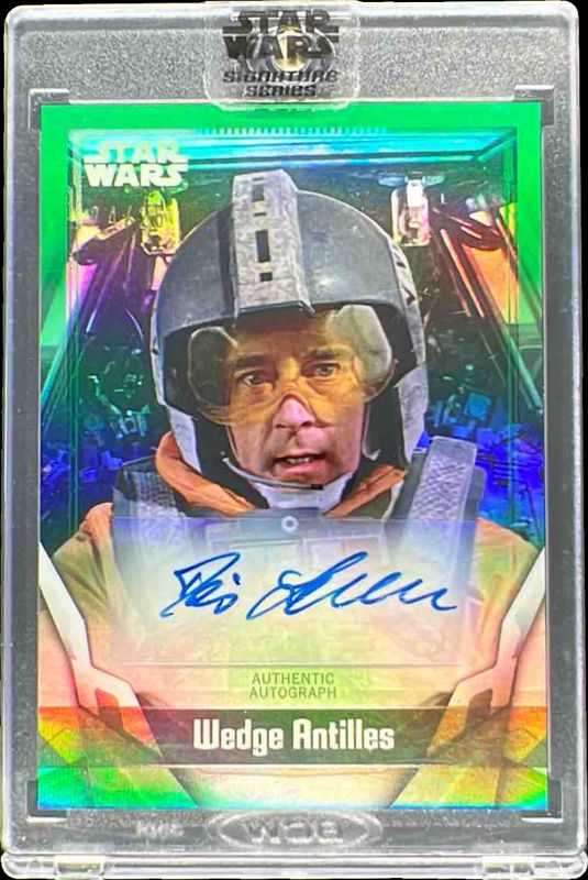 2021 Topps Star Wars Signature Series #A-WA2 Green /25