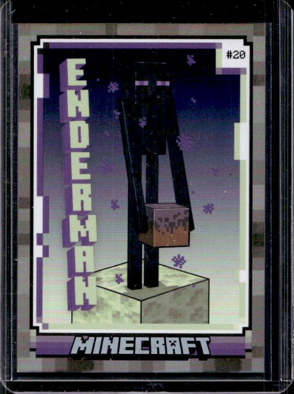 2021 Panini Minecraft Treasure Stickers #186 Base