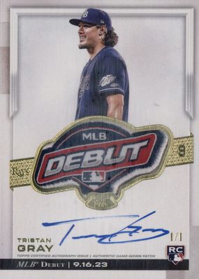 Tristan Gray 2024 Topps Heritage High Number #ROA-TG Real