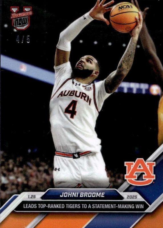 2024 Bowman U Now #52 Orange /5