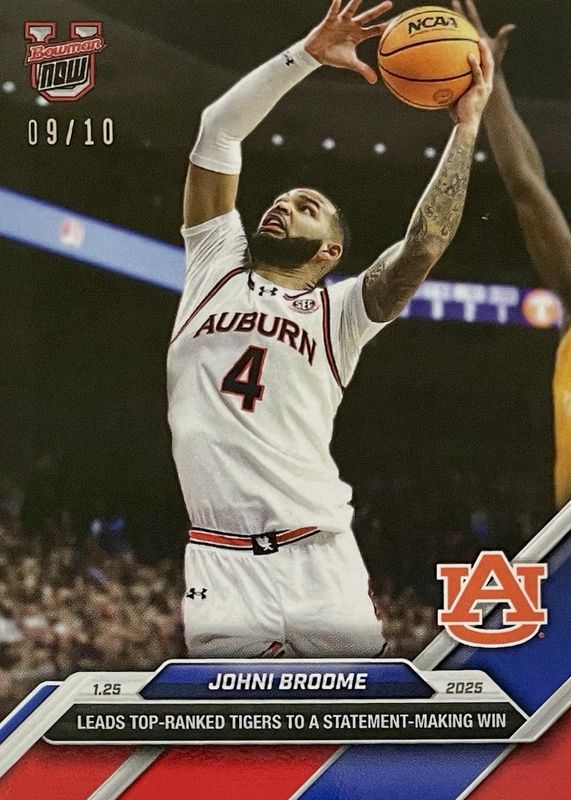 2024 Bowman U Now #52 Red /10