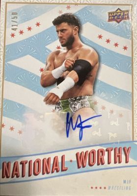 2025 Upper Deck NSCC Wrapper Redemption #NWA-MF National Worthy Autographs /90