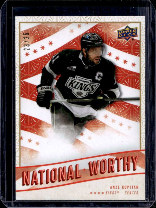 2025 Upper Deck NSCC Wrapper Redemption #NW-5 National Worthy - Red /25