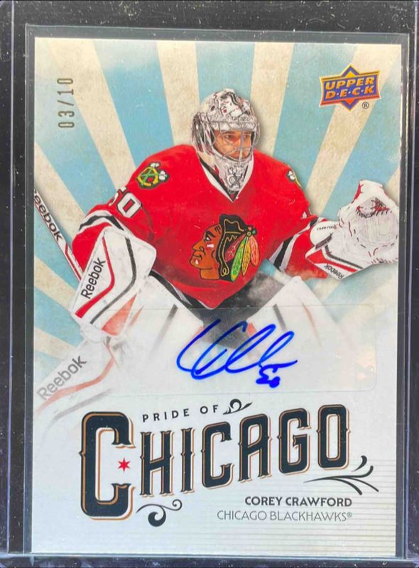 2025 Upper Deck NSCC Wrapper Redemption #POCA-CC Pride of Chicago Autographs /10