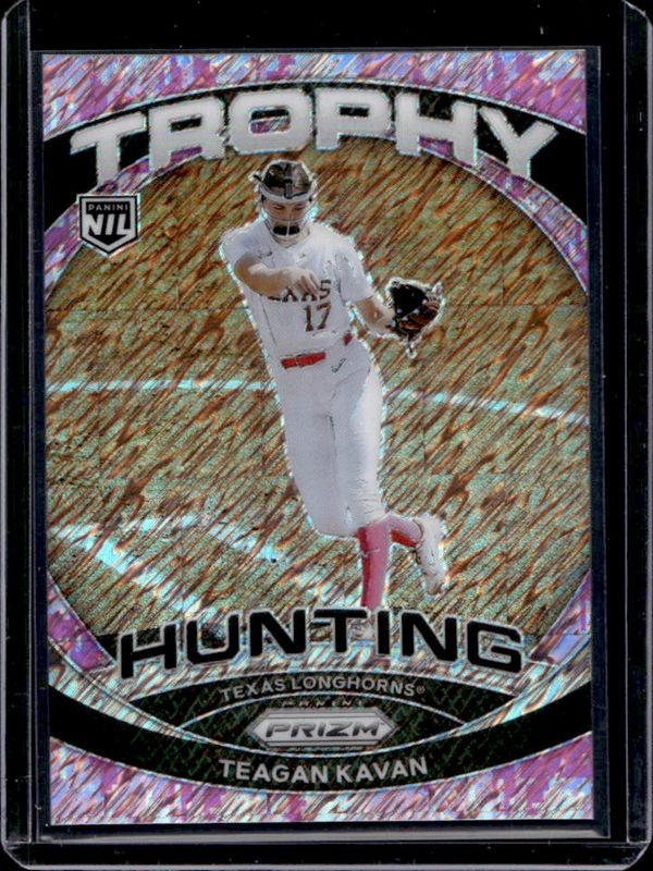2025 Panini NIL University of Texas #TH-8 Trophy Hunting - Pink Camo