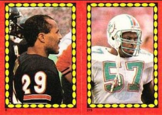 1988 Topps Stickers #8-/-219b Base