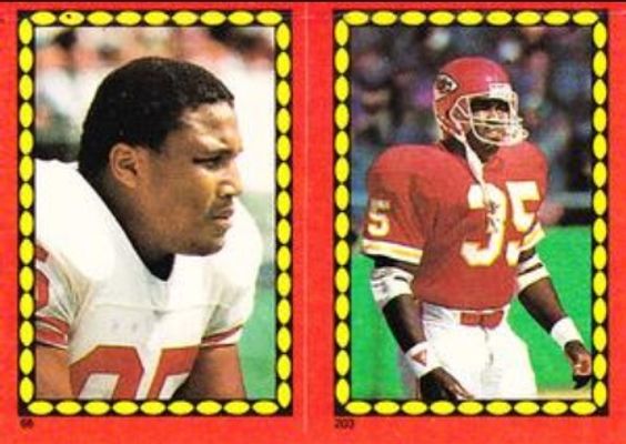 1988 Topps Stickers #66-/-203d Base