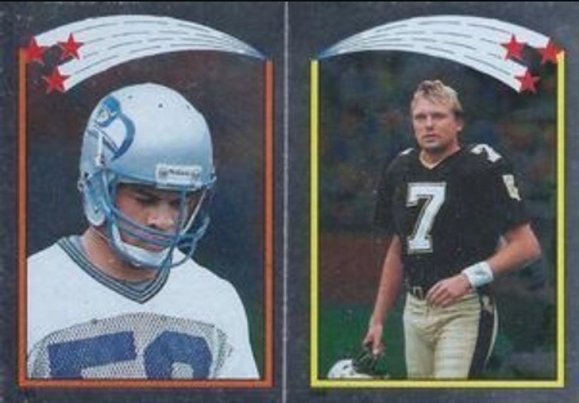 1988 Topps Stickers #143-/-144b Base