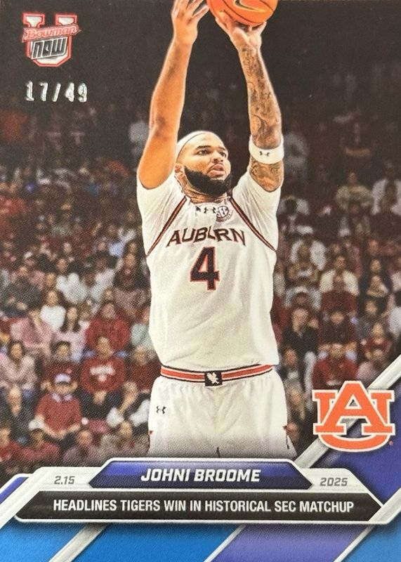 2024 Bowman U Now #67 Blue /49