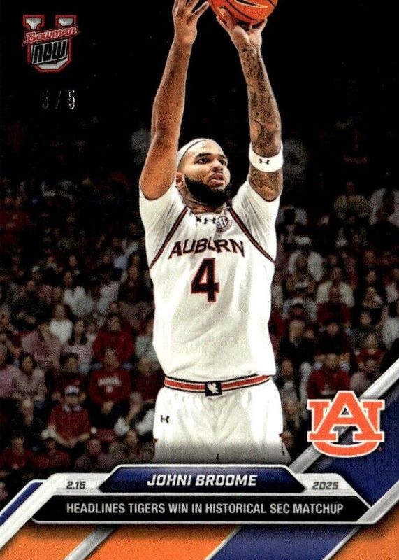 2024 Bowman U Now #67 Orange /5