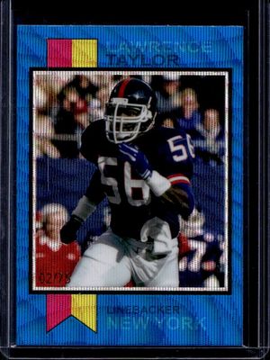 2023 Topps Composite #1973-21 1973 Football - Blue Refractor /75