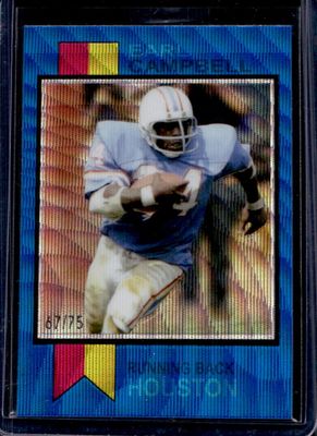 2023 Topps Composite #1973-13 1973 Football - Blue Refractor /75