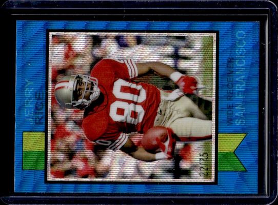 2023 Topps Composite #1973-24 1973 Football - Blue Refractor /75