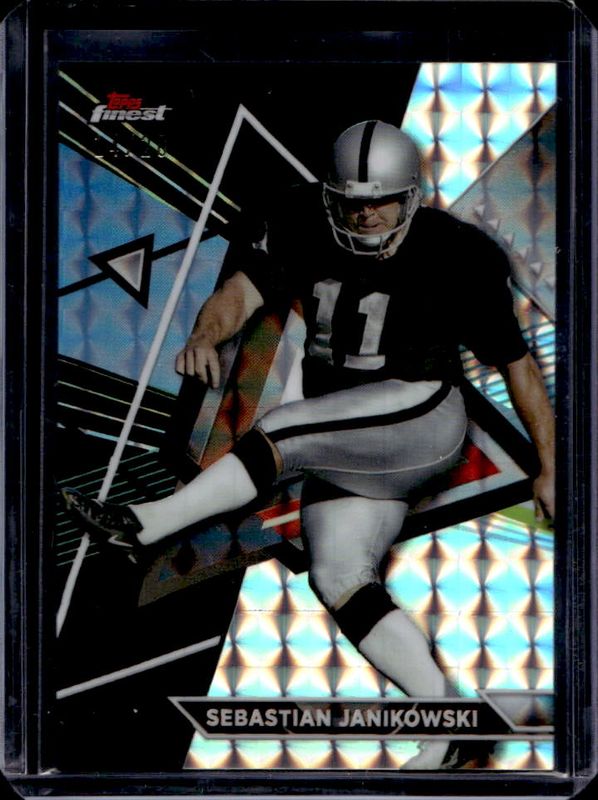2023 Topps Composite #227b Finest - Black Geometric /25