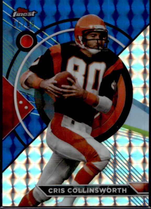 2023 Topps Composite #165 Finest - Blue Geometric Refractor /99