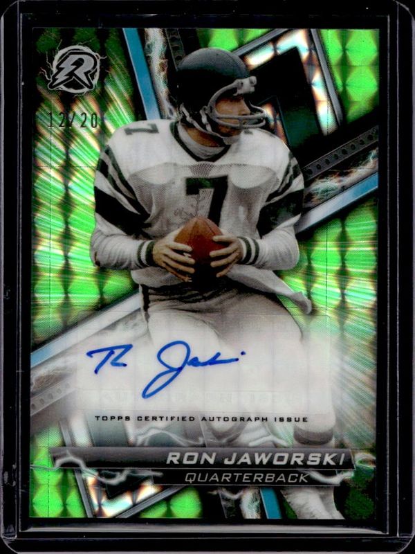 2023 Topps Composite #RA-RJ Resurgence Signatures - Lime Green Geometric /20