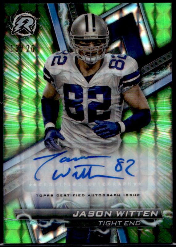 2023 Topps Composite #RA-JWI Resurgence Signatures - Lime Green Geometric /20