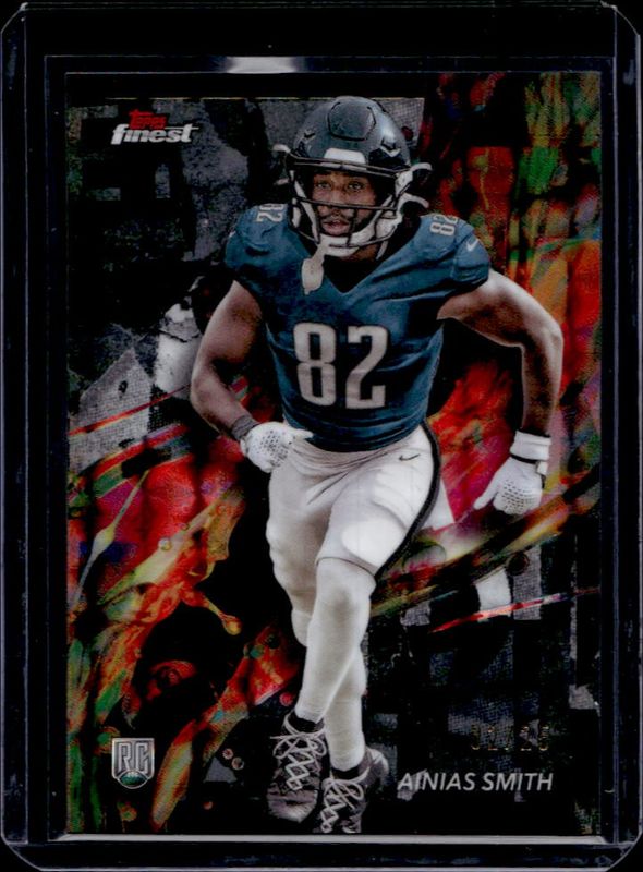 2024 Topps Finest #99 Common - Black Geometric Refractor /25