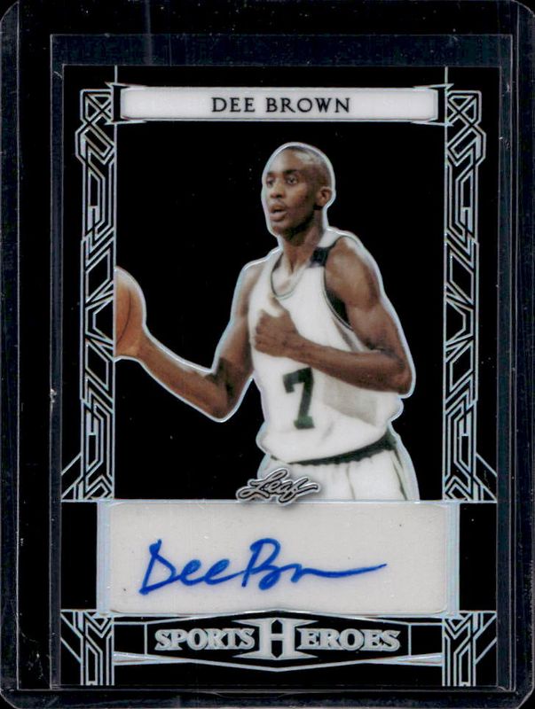 2024 Leaf Metal Sports Heroes #BA-DB1 Auto Shimmer - Black /65