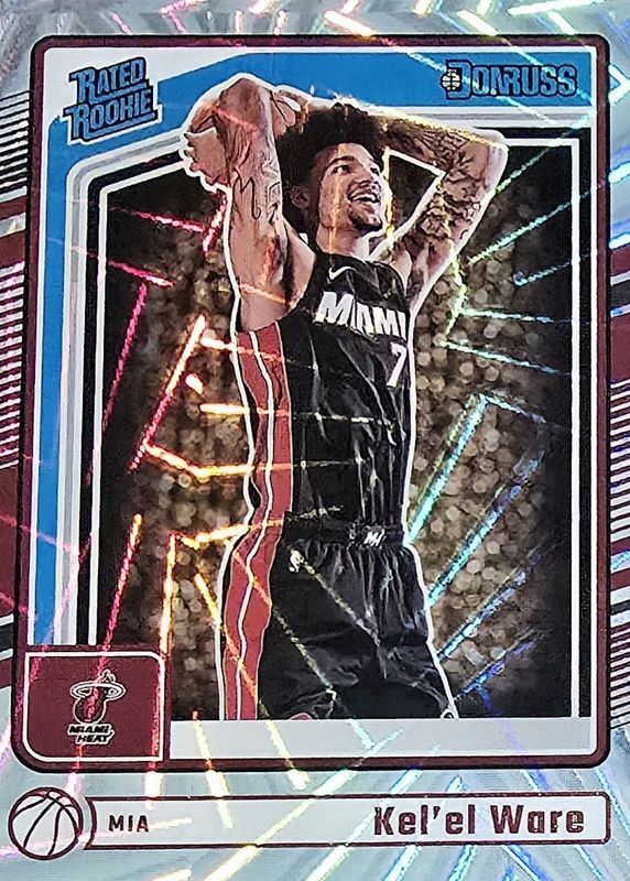 Kel'el Ware 2024 Donruss #221 Red Wedges Rookie RAW