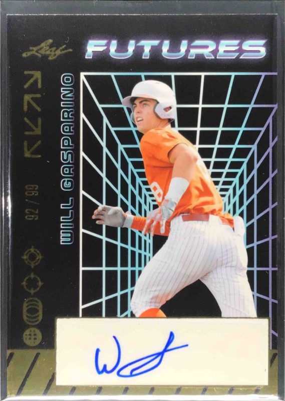 2024 Leaf Futures #A-WG1 Autographs - Gold /99