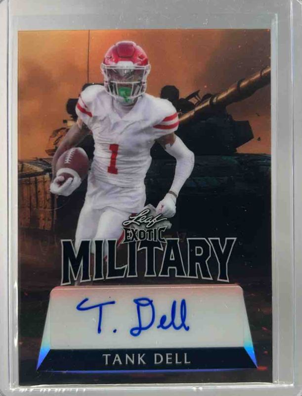 2024 Leaf Exotic Military #MA-TD2 Military Autographs - Army /5
