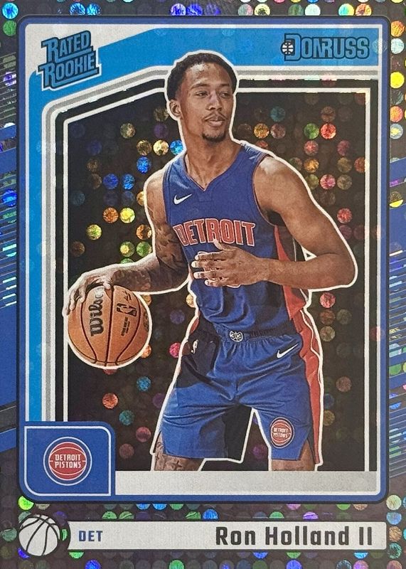 Ron Holland II 2024 Donruss #236 Disco Rookie RAW