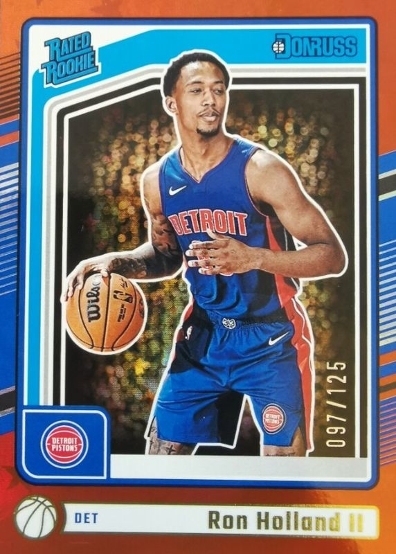 Ron Holland II 2024 Donruss #236 International Red Stars /125 Rookie RAW