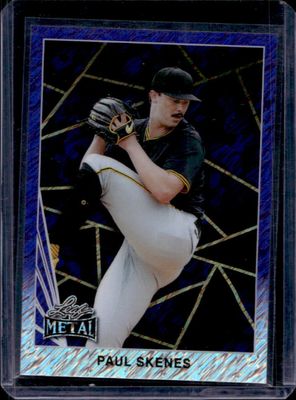 2024 Leaf Collective Promotional Set #90B-5 1990 Leaf Base - Purple Shimmer /199