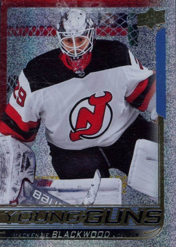 2018 Upper Deck #210 Young Guns - Speckled Rainbow Foil