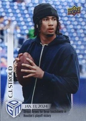 2024 Upper Deck Game Dated Moments #1 Base