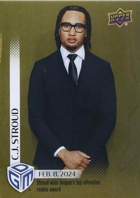 2024 Upper Deck Game Dated Moments #4 Gold