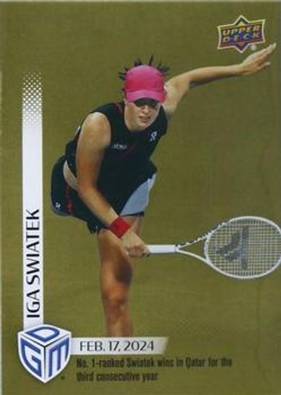 2024 Upper Deck Game Dated Moments #6 Gold