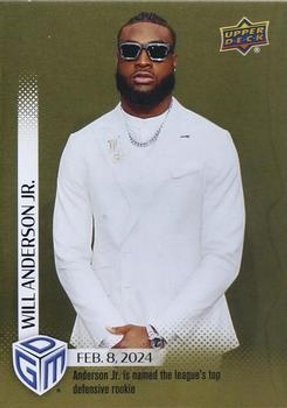 2024 Upper Deck Game Dated Moments #3 Gold