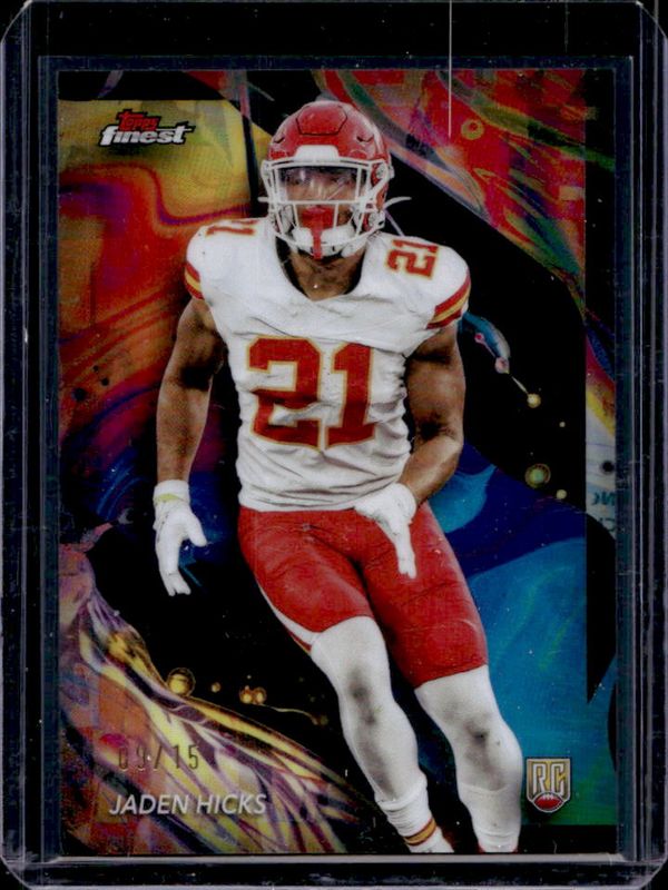 2024 Topps Finest #169 Uncommon - Oil Spill Refractor /15