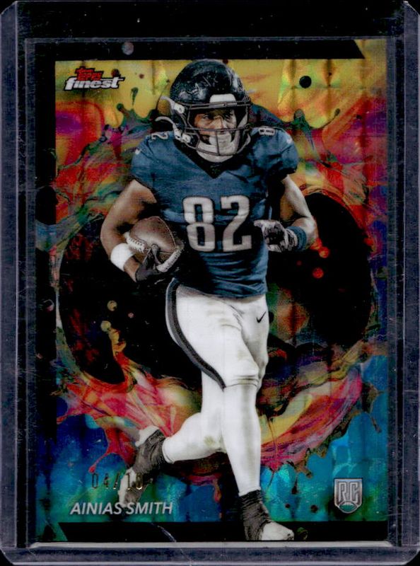 2024 Topps Finest #280 Rare - Oil Spill Refractor /10