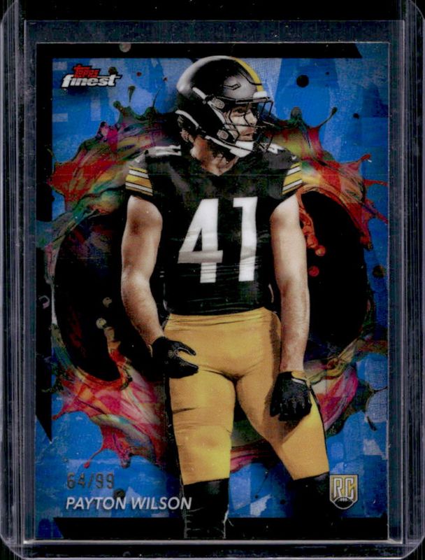2024 Topps Finest #257 Rare - Blue Refractor /99