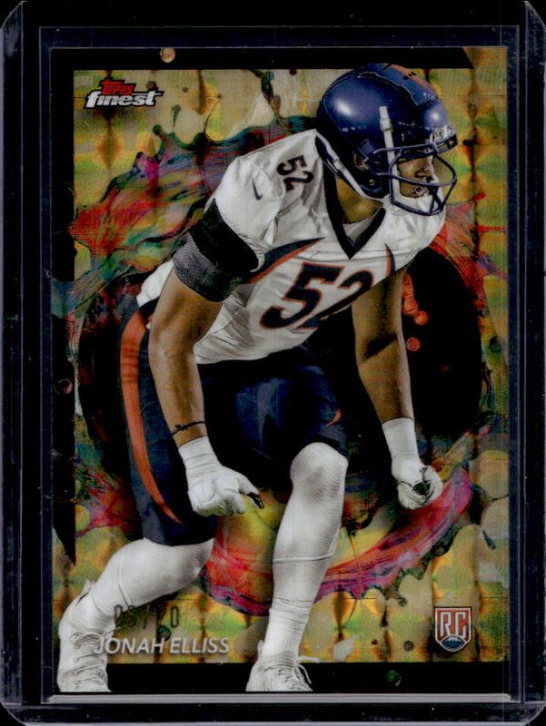 2024 Topps Finest #255 Rare - Oil Spill Geometric Refractor /10