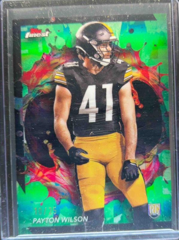 2024 Topps Finest #257 Rare - Green Refractor /25