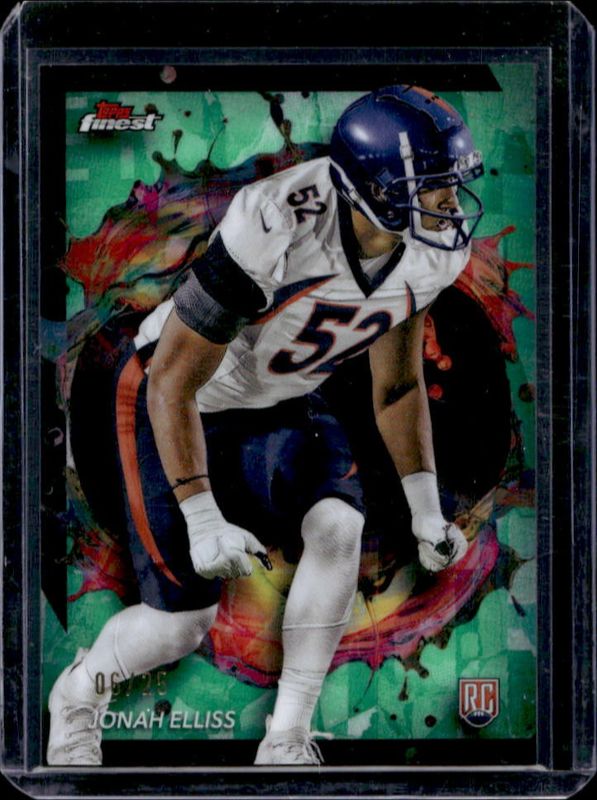 2024 Topps Finest #255 Rare - Green Refractor /25