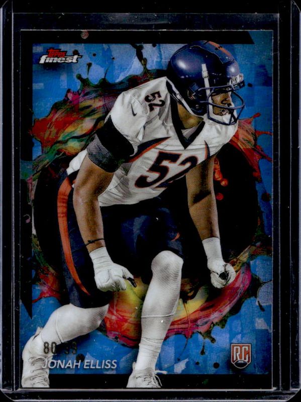 2024 Topps Finest #255 Rare - Blue Refractor /99