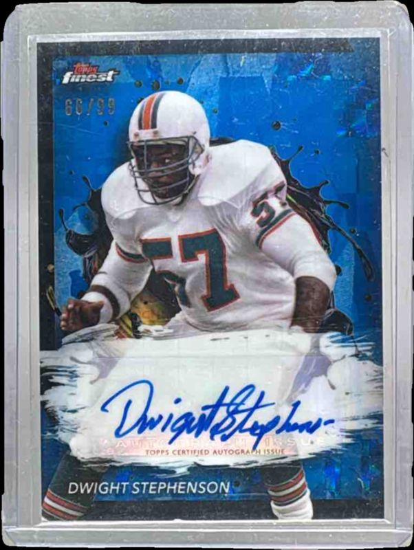 2024 Topps Finest #FA-DS Finest Autographs - Blue Geometric Refractor /99