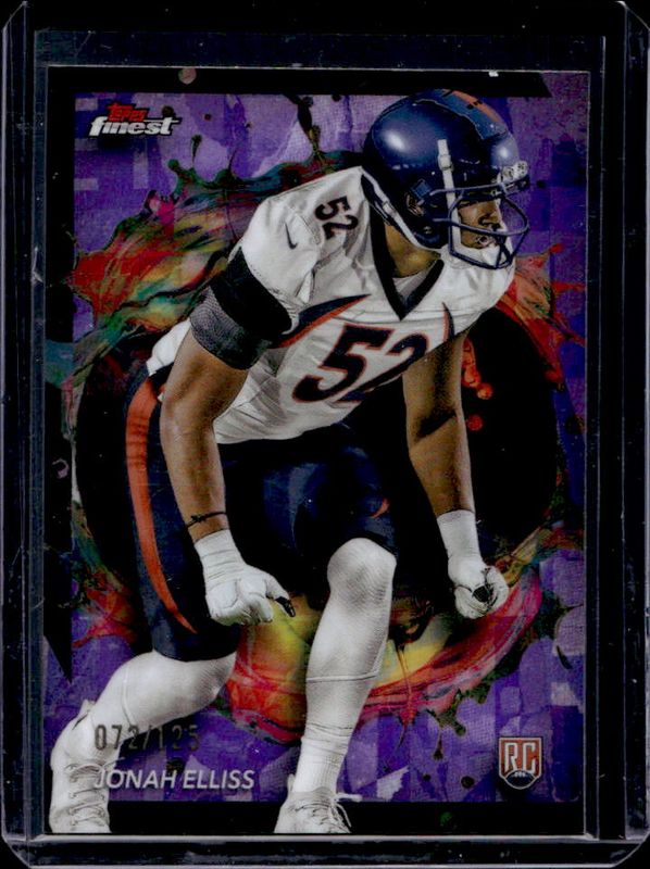 2024 Topps Finest #255 Rare - Purple Refractor /125