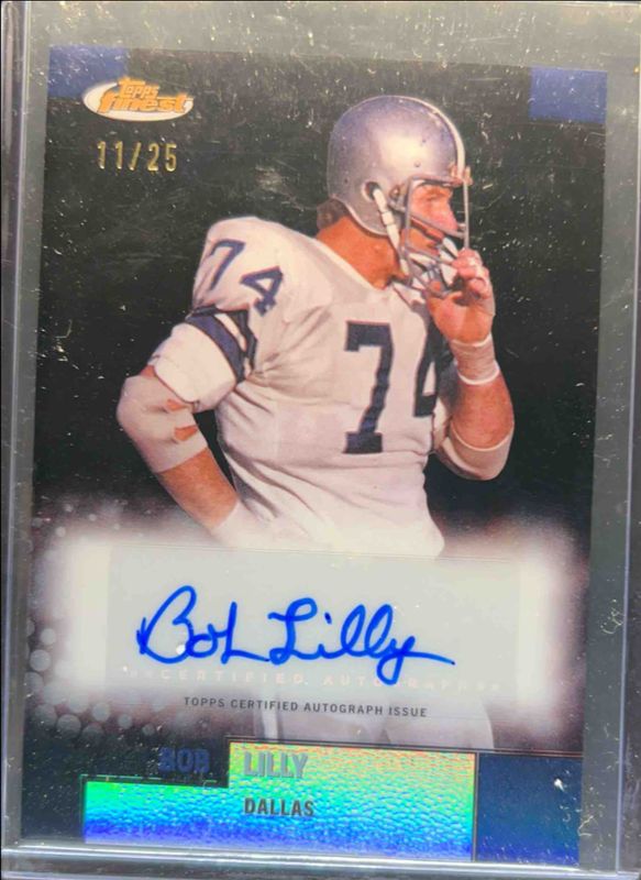 2024 Topps Finest #FBA-BL Flashback Autographs - Black Refractor /25