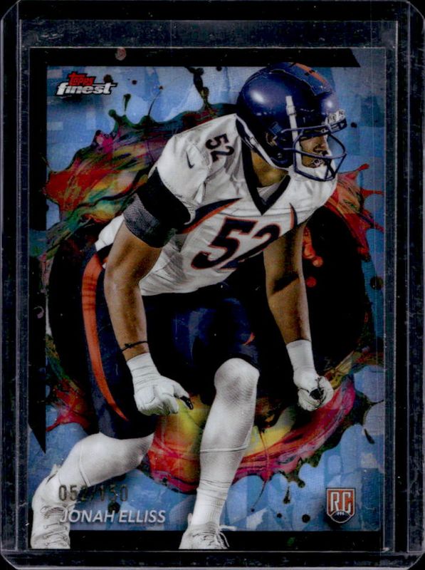 2024 Topps Finest #255 Rare - Sky Blue Refractor /150