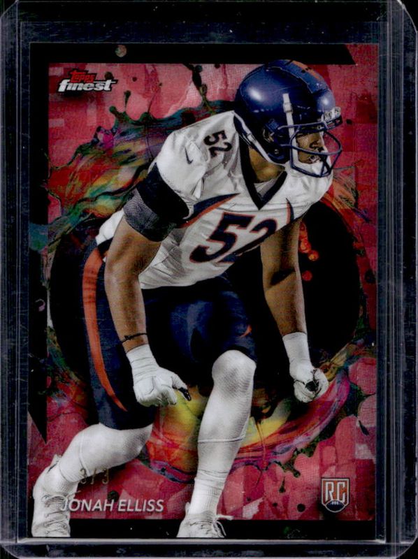 2024 Topps Finest #255 Rare - Red Refractor /3