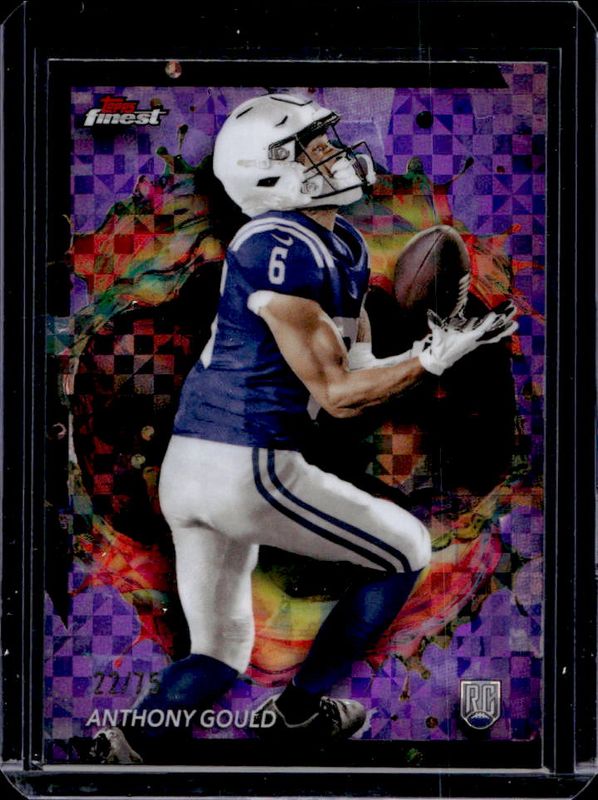 2024 Topps Finest #266 Rare - Purple Checkerboard Refractor /75